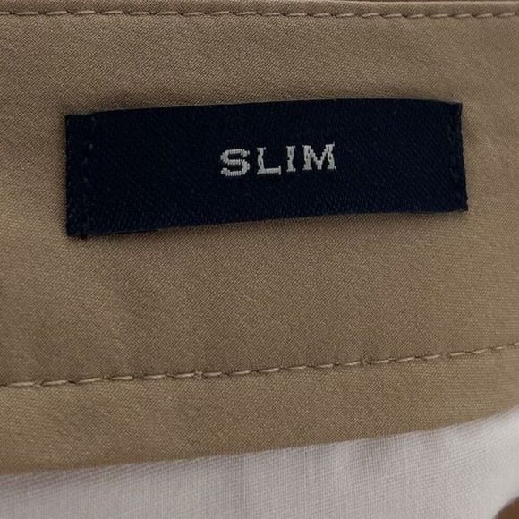 J.CREW Tech Pant Men 33 x 30 Slim Lightweight Khaki Tan Performance AA712 - Picture 12 of 16